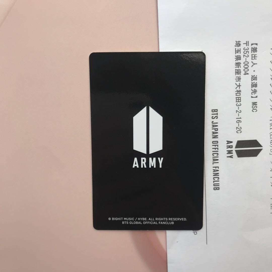 Friends　購入特典トレカ　bts テヒョン　テテ　V　FRIENDS 防弾少年団 V テテ BTS JPFC FRIENDS 抽選 特典 限定トレカ